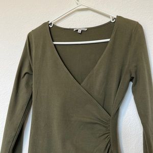 Charlotte Russe Small Olive Green Dress